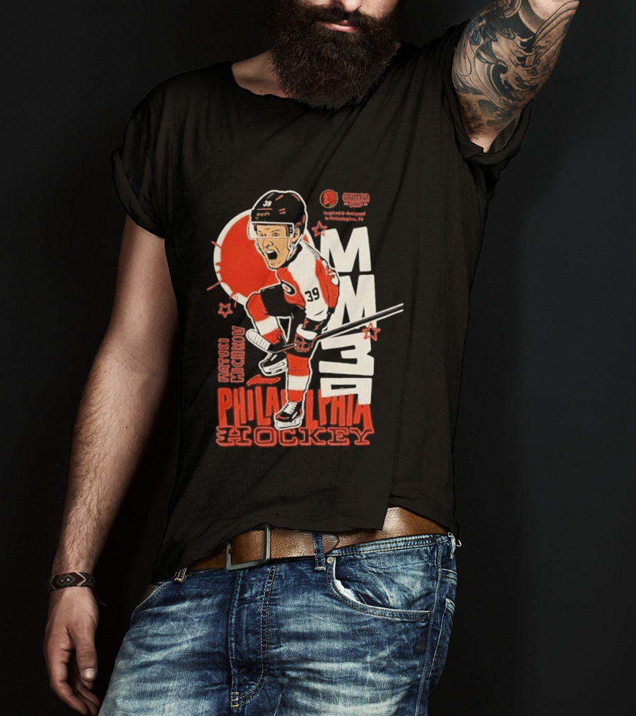 Matvei Michkov 39 Philadelphia Hockey Player MM 39 T-Shirt