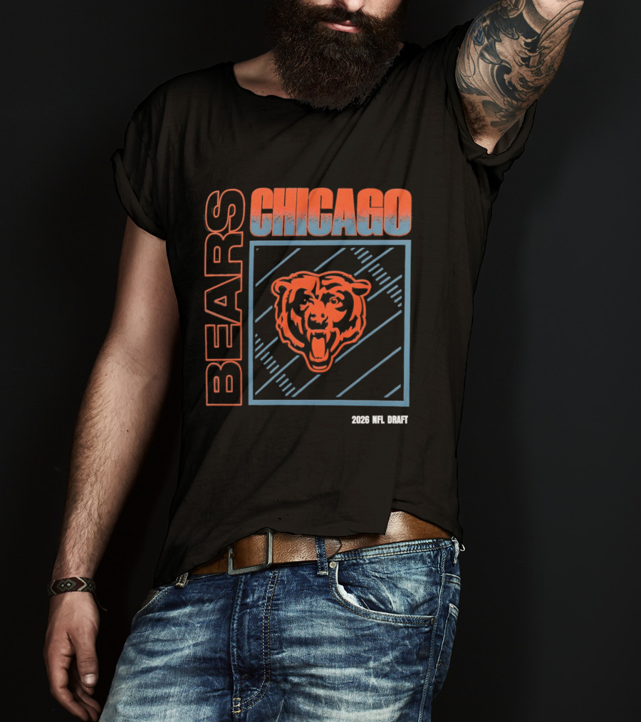 Chicago Bears 2026 NFL Draft T-Shirt