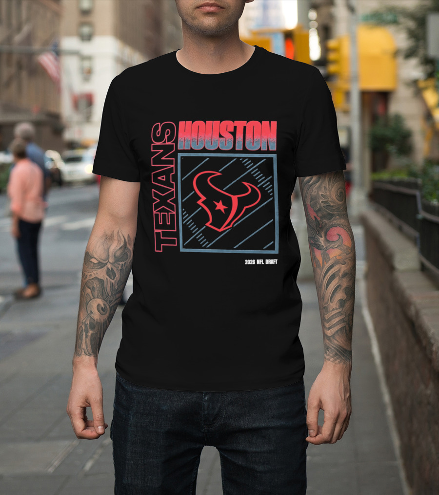 Houston Texans 2026 NFL Draft T-Shirt