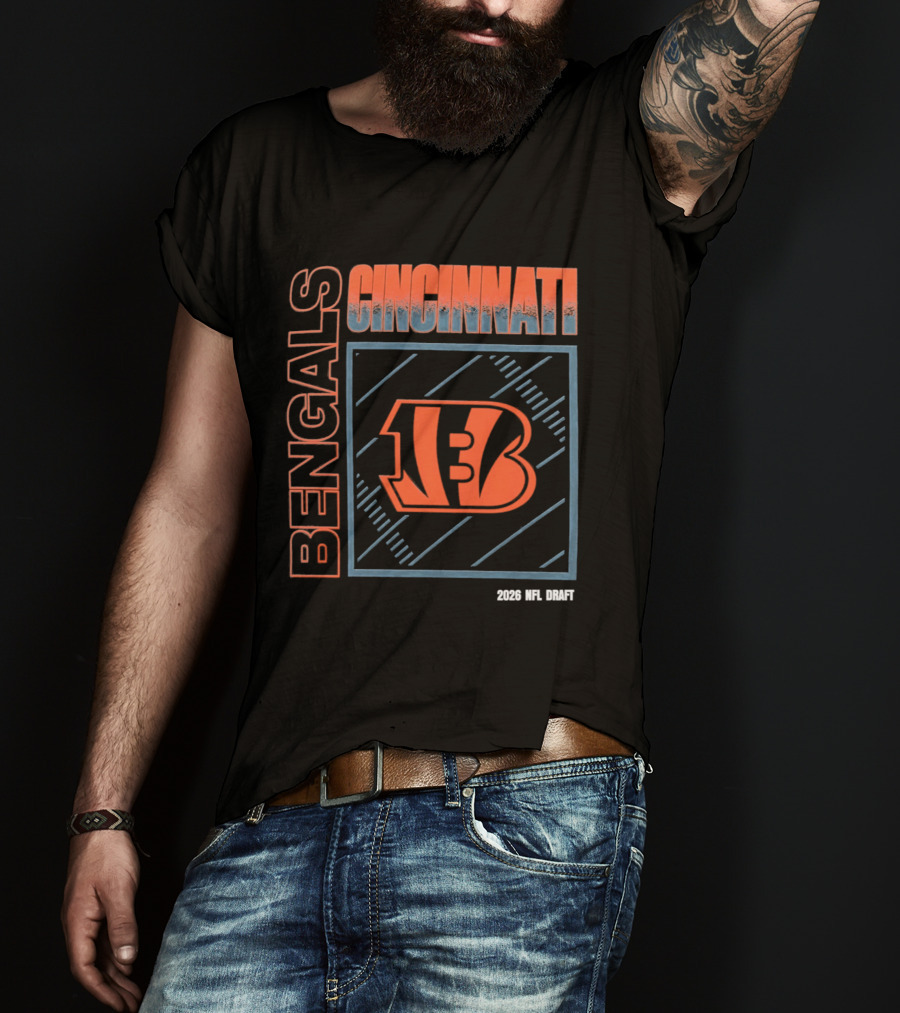 Cincinnati Bengals NFL Draft 2026 Bengals T-Shirt