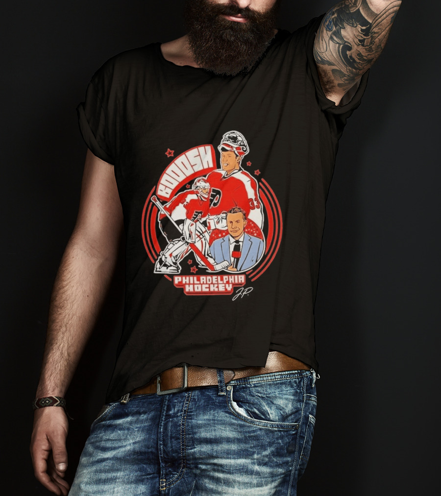 Boosh Philadelphia Flyers Hockey Goalie T-Shirt