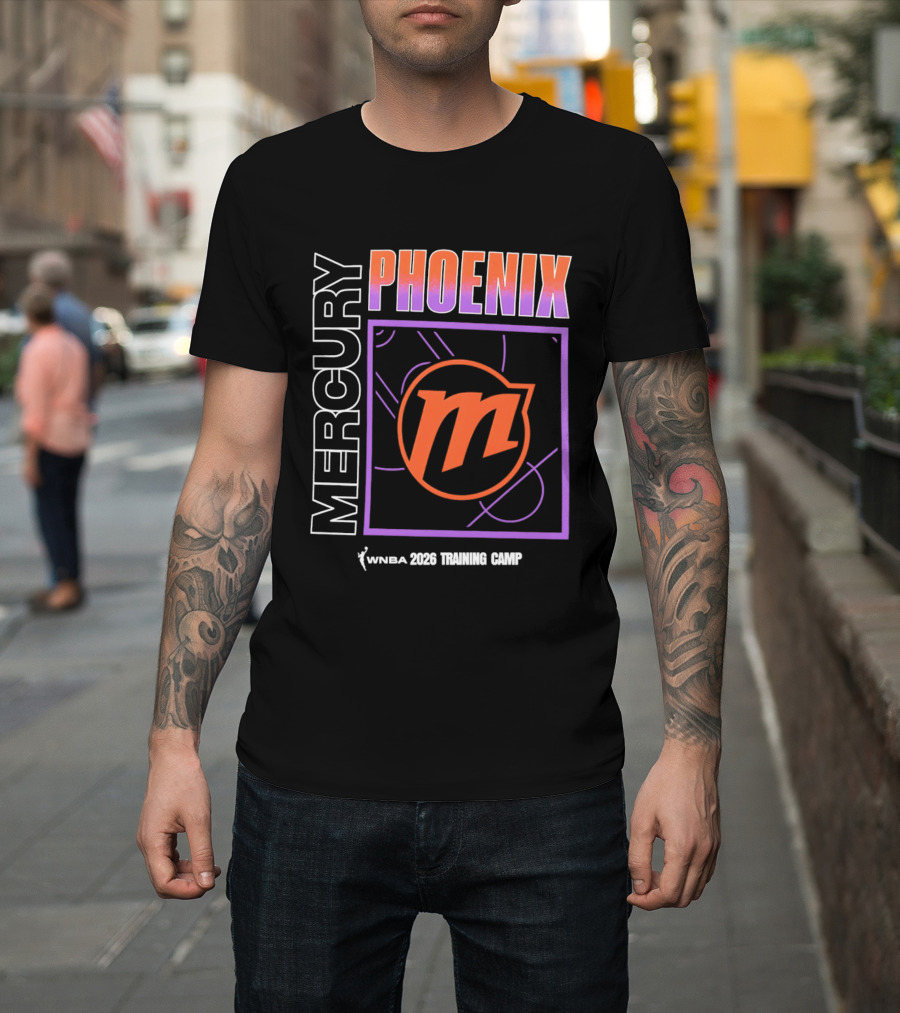 Phoenix Mercury WNBA 2026 Training Camp Mercury T-Shirt