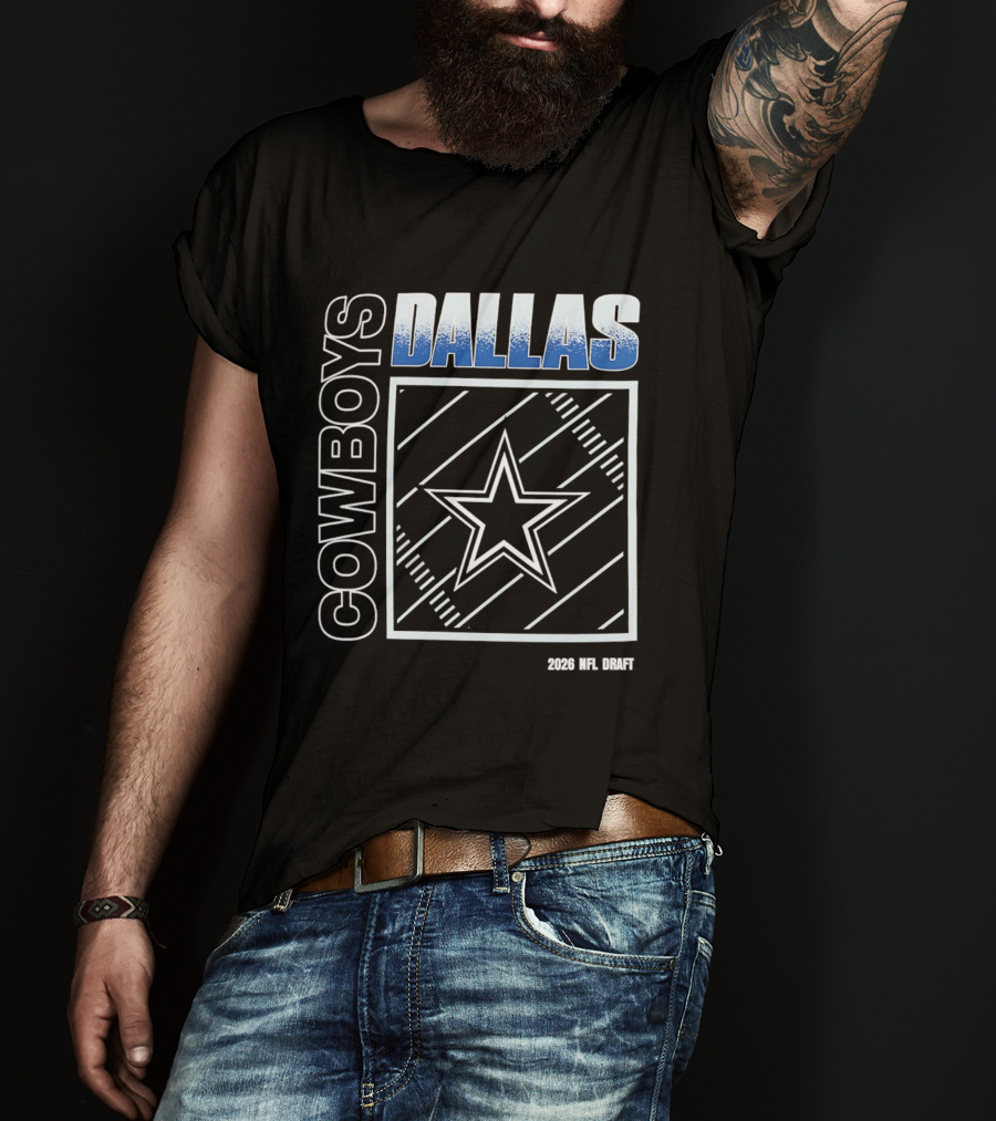 Dallas Cowboys 2026 NFL Draft Iconic Star T-Shirt