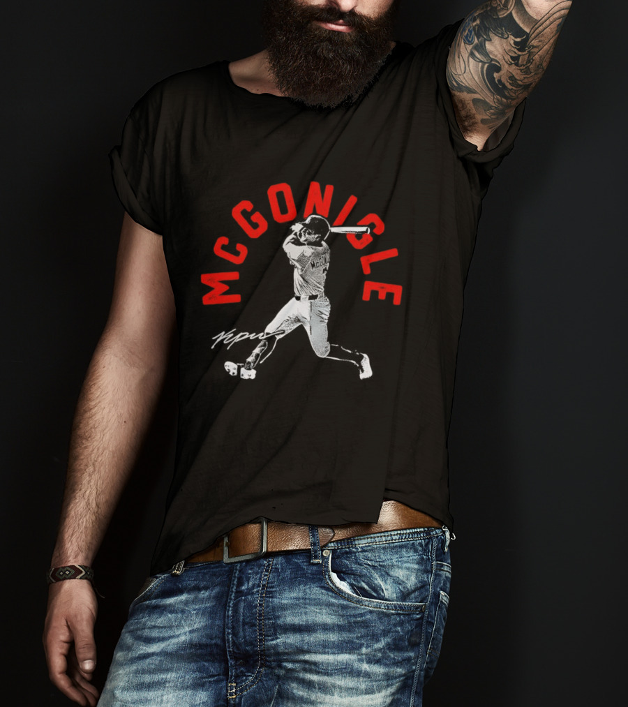 Detroit Tigers MLB Kevin McGonigle Baseball Stamp T-Shirt