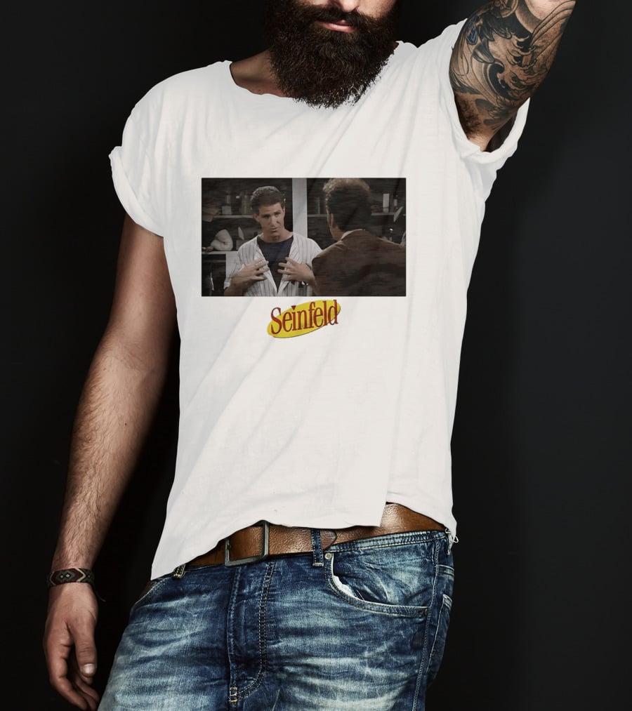 Seinfeld Kramer O'Neill Yankees Crossover Scene T-Shirt