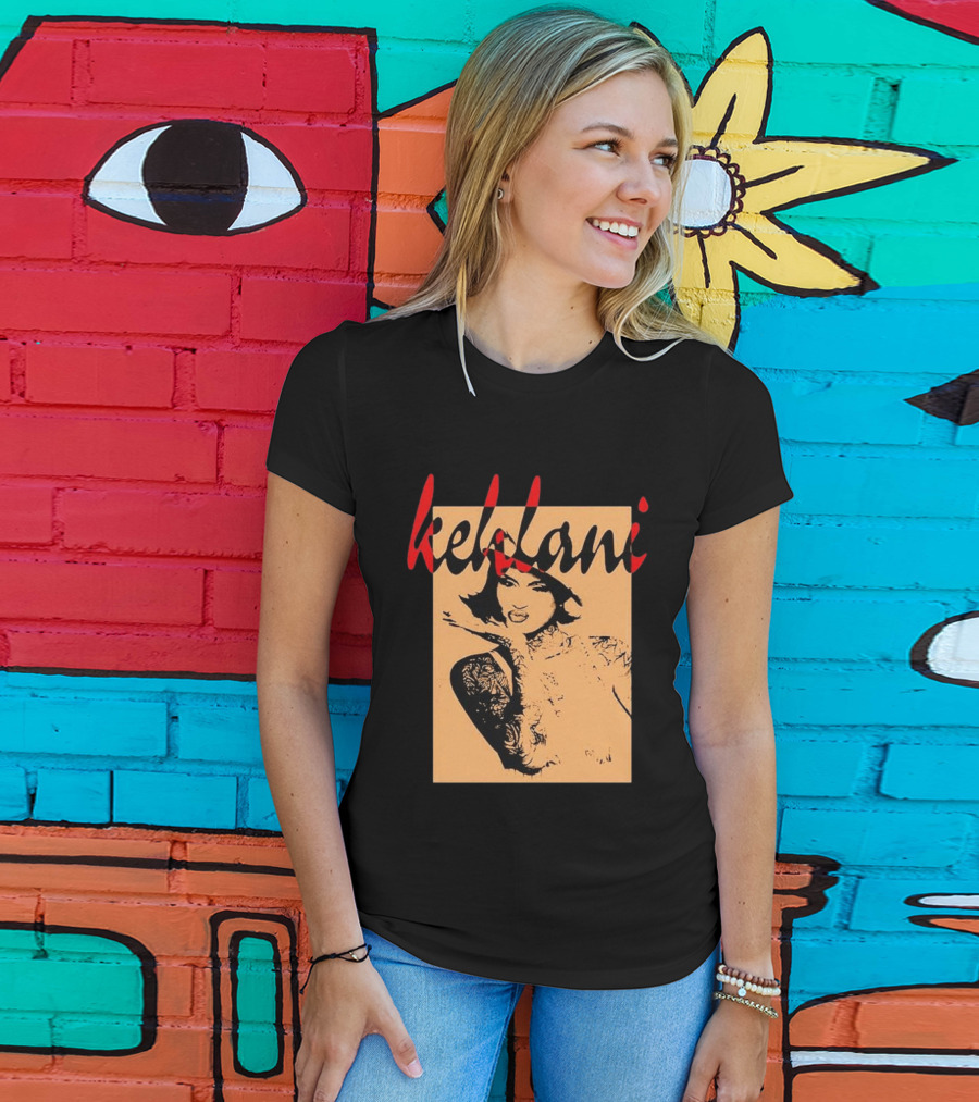 Kehlani 2026 Album Tattoo Art Style Monochrome T-Shirt