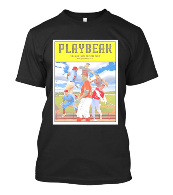 Playbeak Sing And Swing Musical Night Hamilton Cardinals Baseball Players T-Shirt