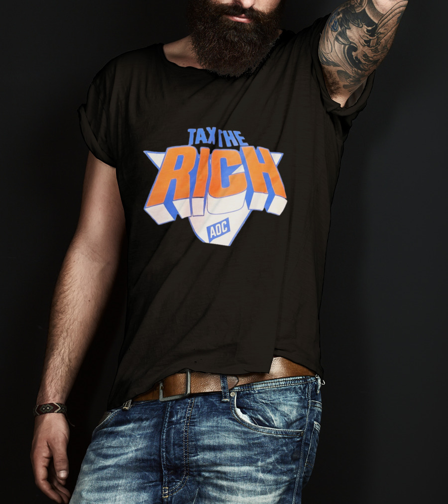 Tax The Rich AOC New York Knicks T-Shirt