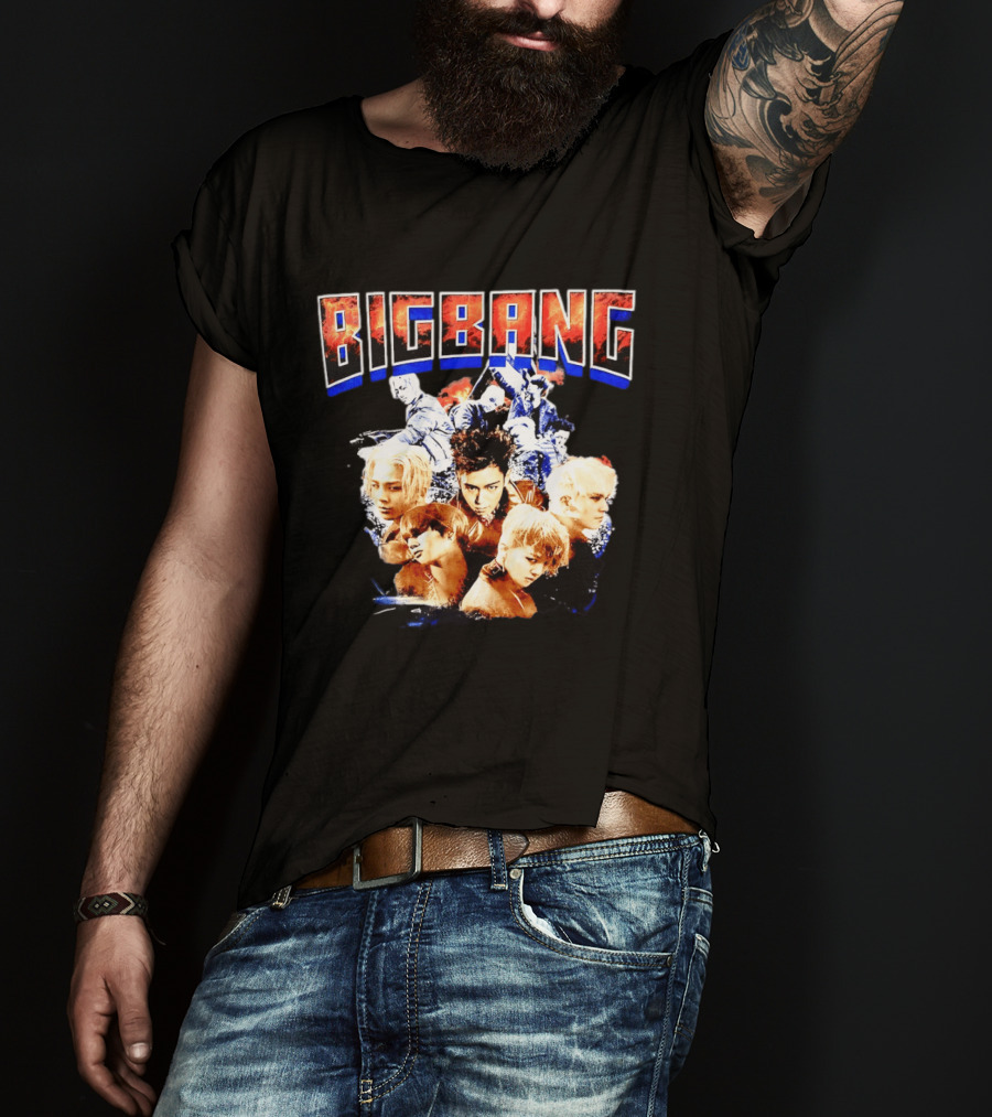 BIGBANG Korean Idols Iconic Group Members T-Shirt