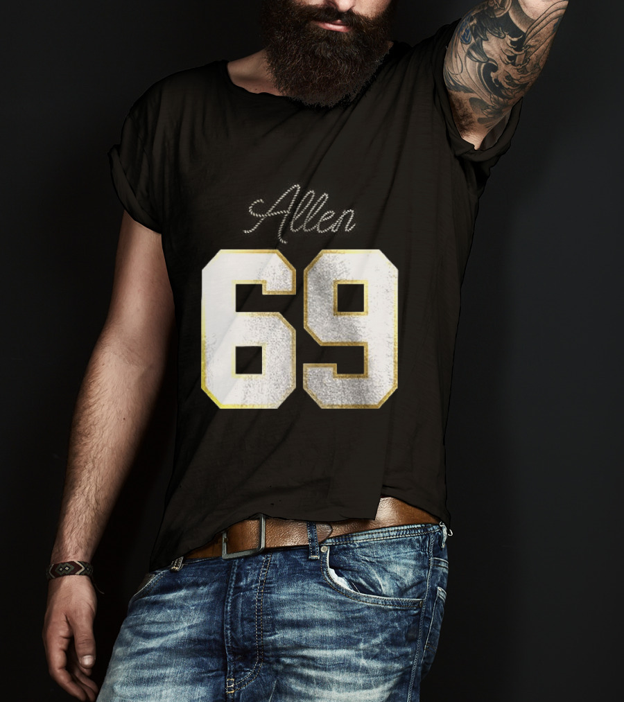 Minnesota Vikings Jared Allen 69 Class Of Legends T-Shirt