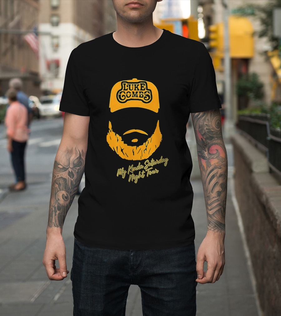 Green Bay Packers Luke Combs My Kinda Saturday Night Tour T-Shirt