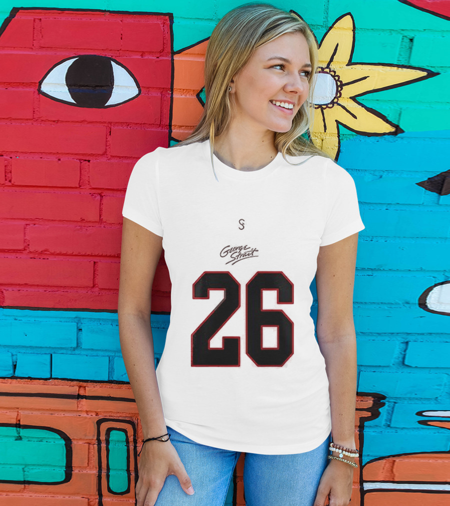 George Strait Texas Tech 26 T-Shirt