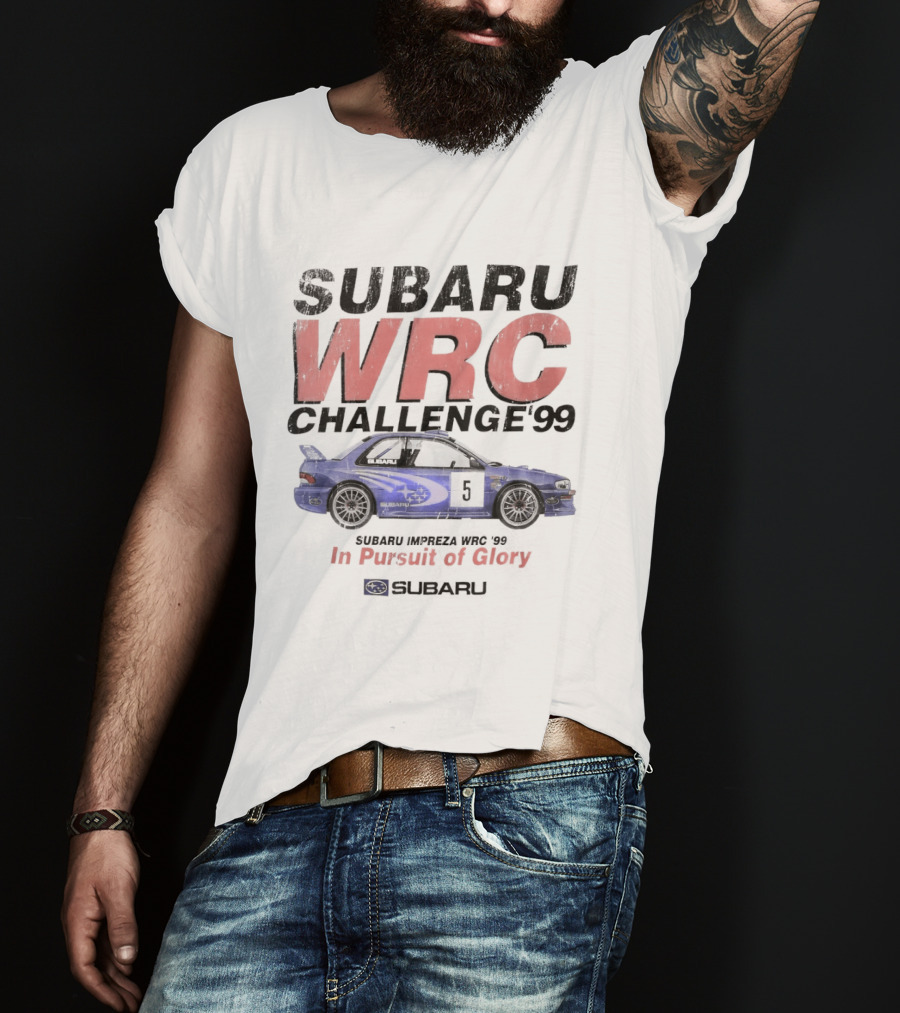 SUBARU WRC CHALLENGE '99 In Pursuit Of Glory T-Shirt