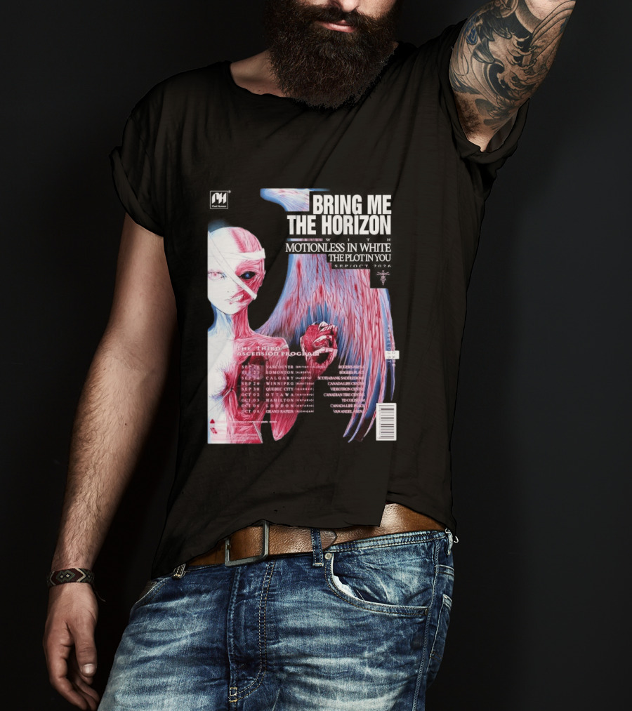 Bring Me The Horizon The Third Ascension Program Fall Tour 2026 Canada Dates T-Shirt