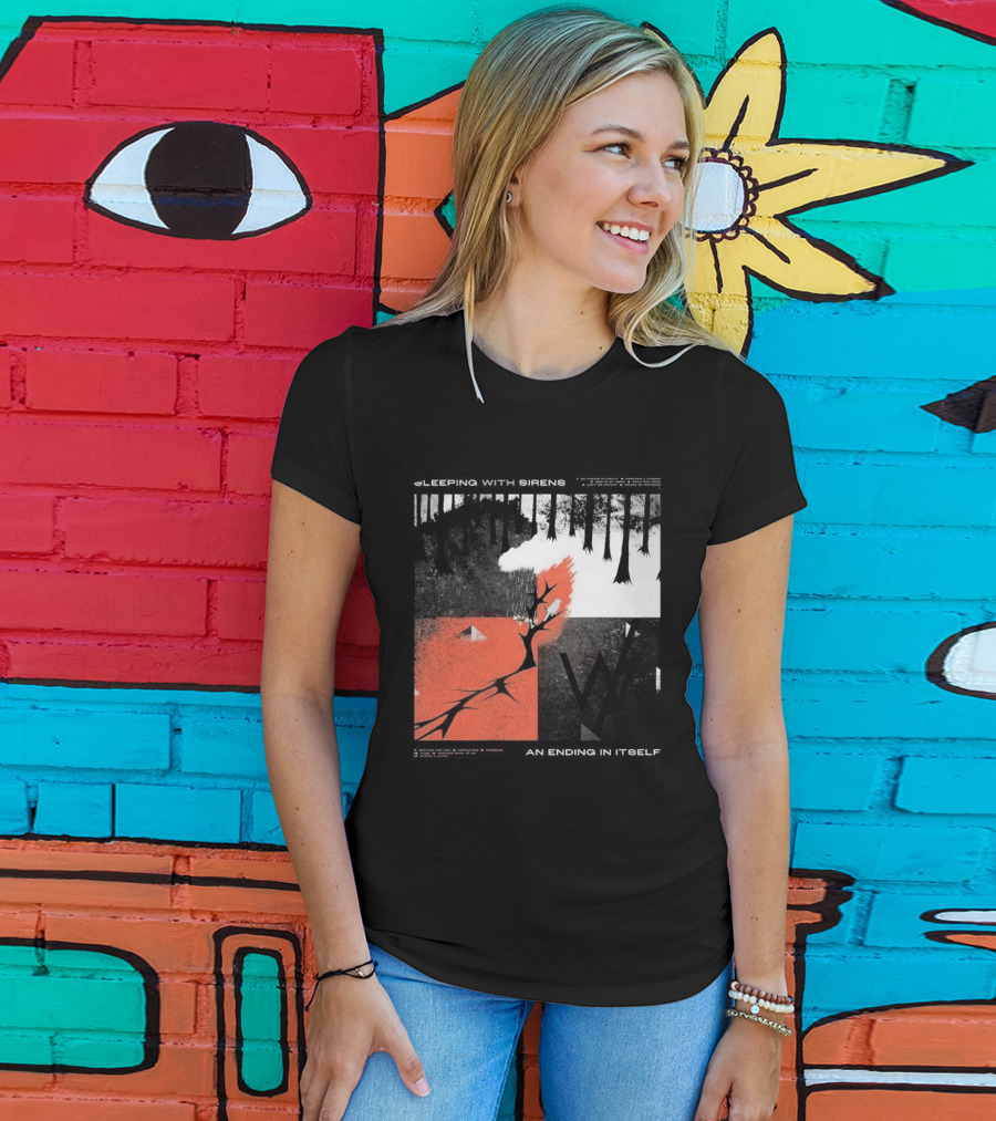 Sleeping Sirens An Ending In Itself 2026 Seasons Mineral Trees T-Shirt