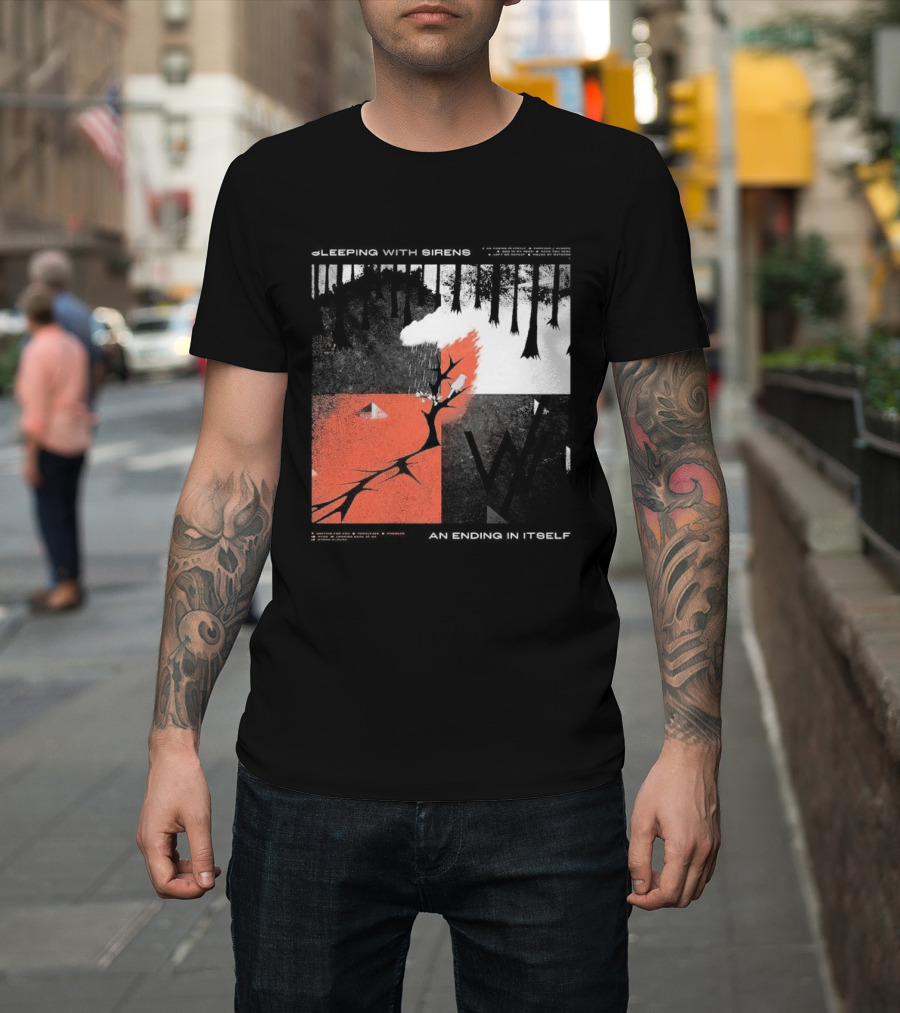 Sleeping Sirens An Ending In Itself 2026 Seasons Mineral Trees T-Shirt