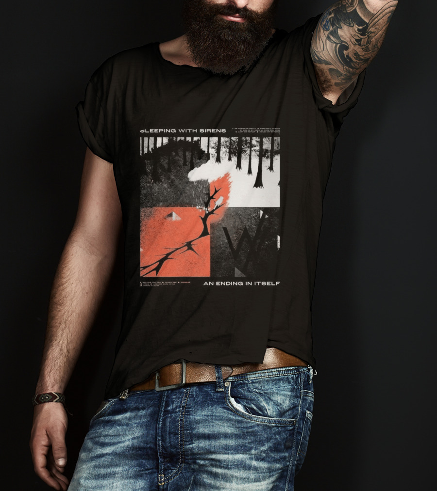 Sleeping Sirens An Ending In Itself 2026 Seasons Mineral Trees T-Shirt