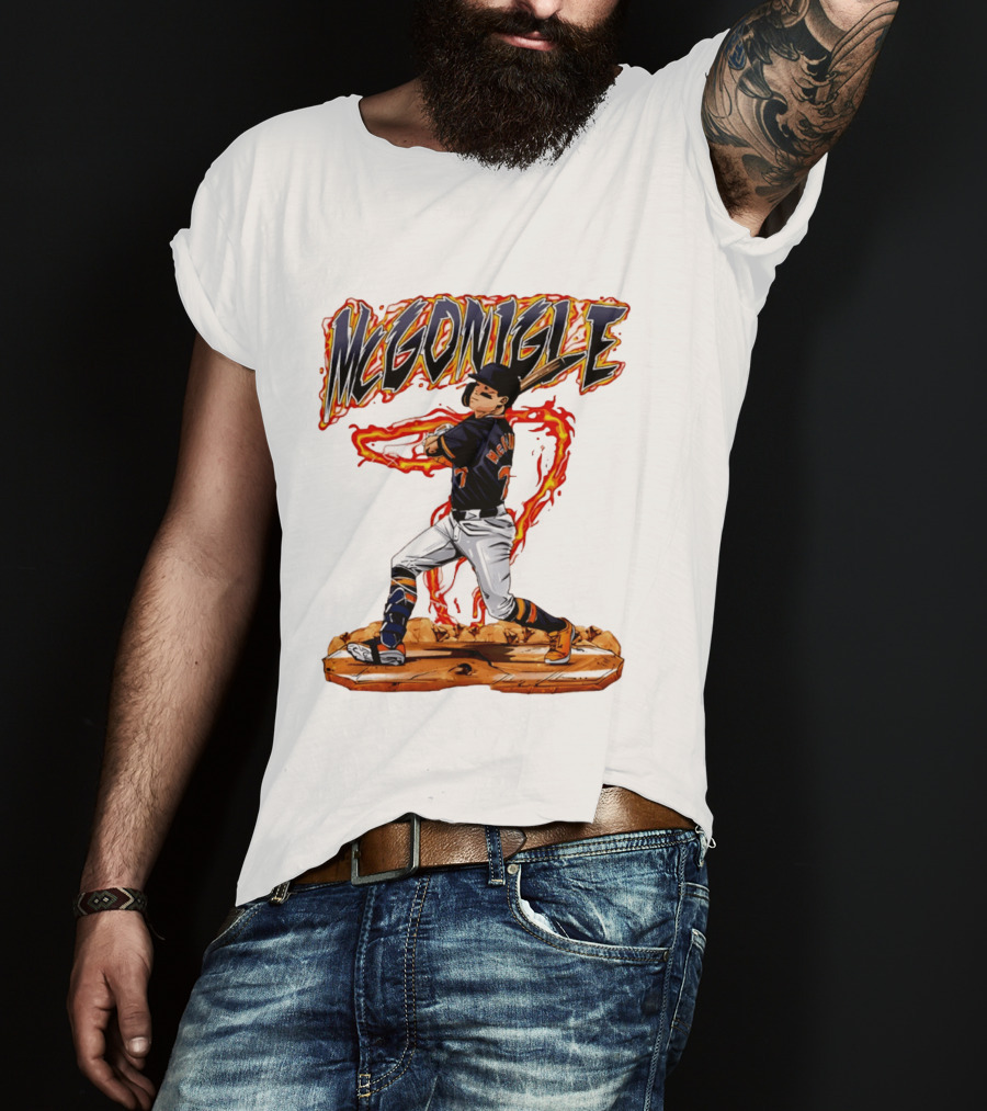 Kevin McGonigle Detroit Tigers 2026 Baseball Manga T-Shirt