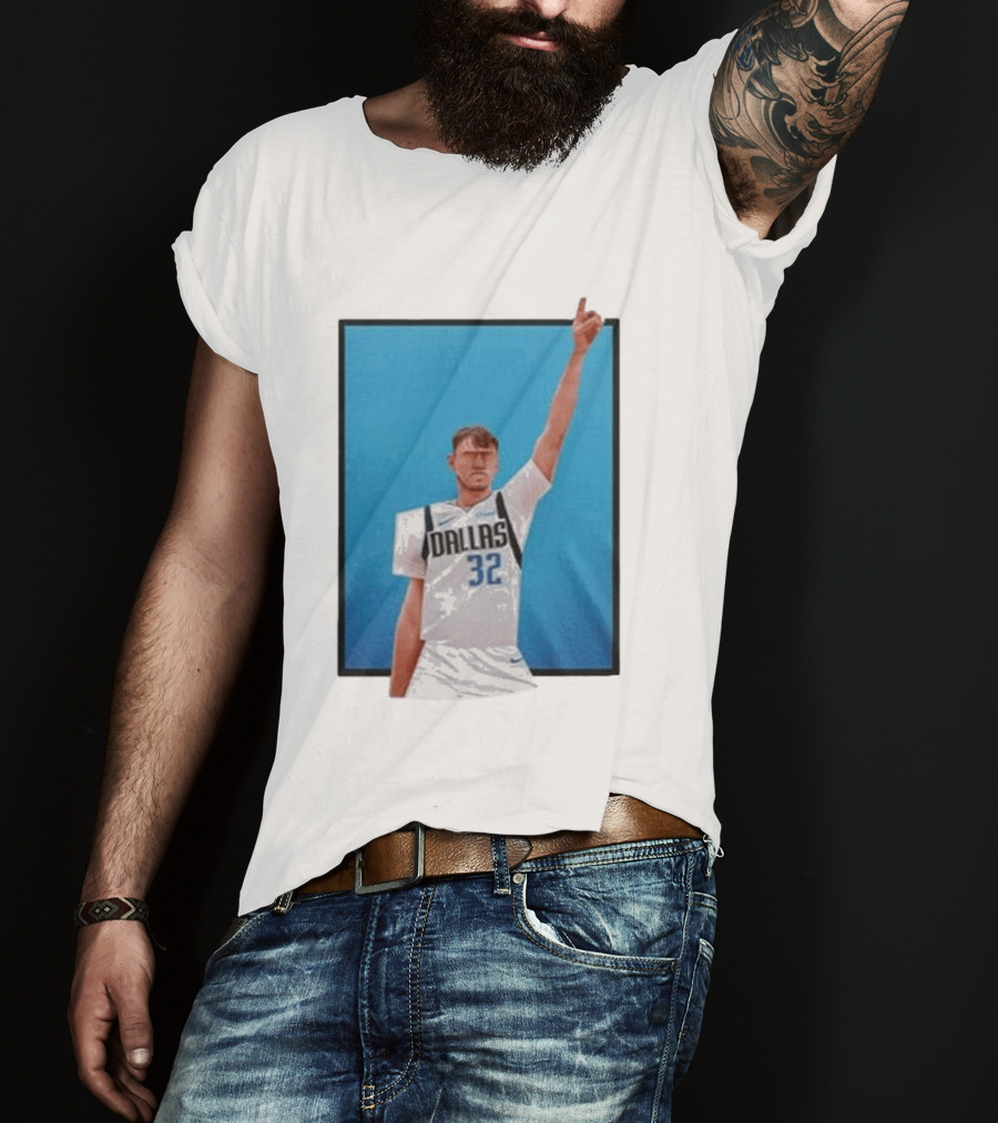 Dallas Mavericks Cooper Flagg 32 NBA 2025 26 Rookie Of The Year T-Shirt