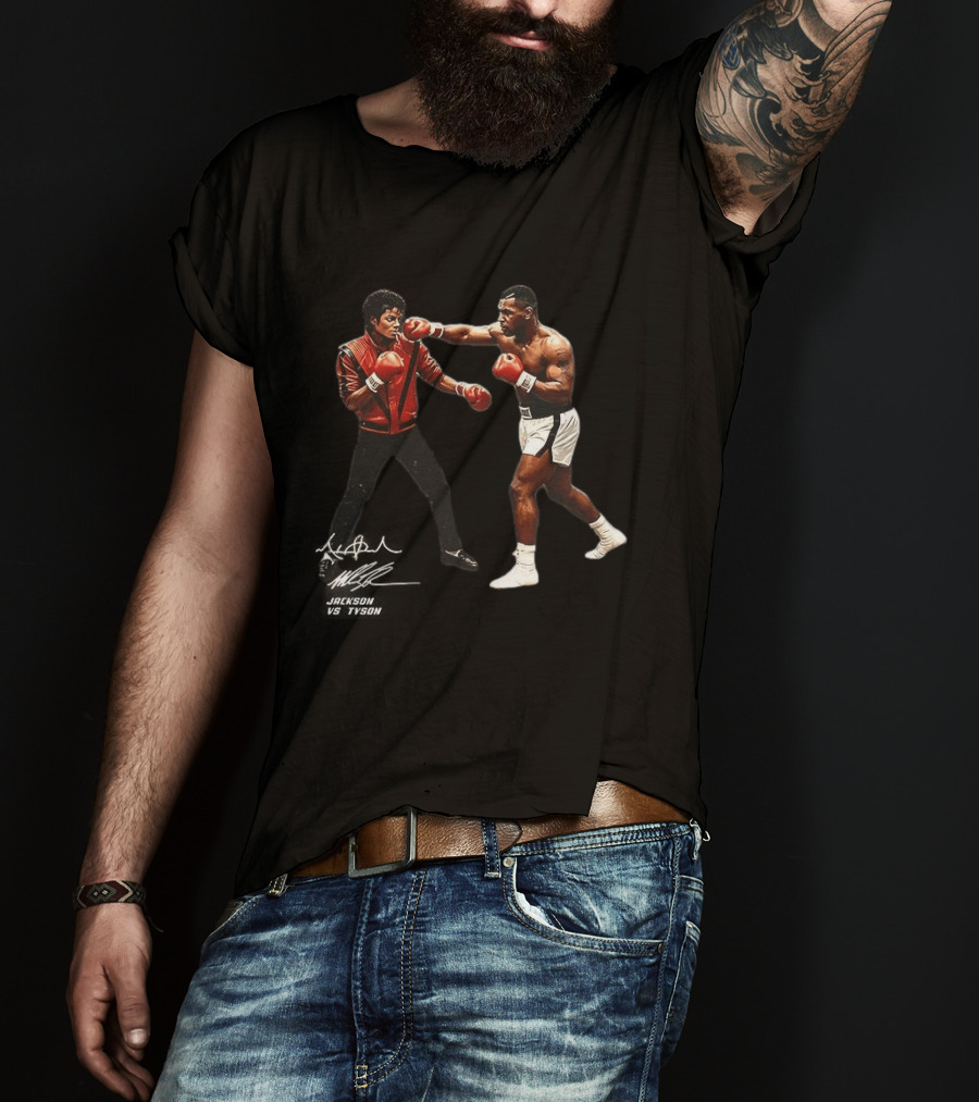 Greatest Mikes 2026 Jackson Vs Tyson Boxing Matchup Iconic Showdown T-Shirt