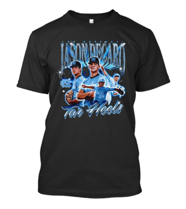 North Carolina Tar Heels Baseball Jason DeCaro T-Shirt