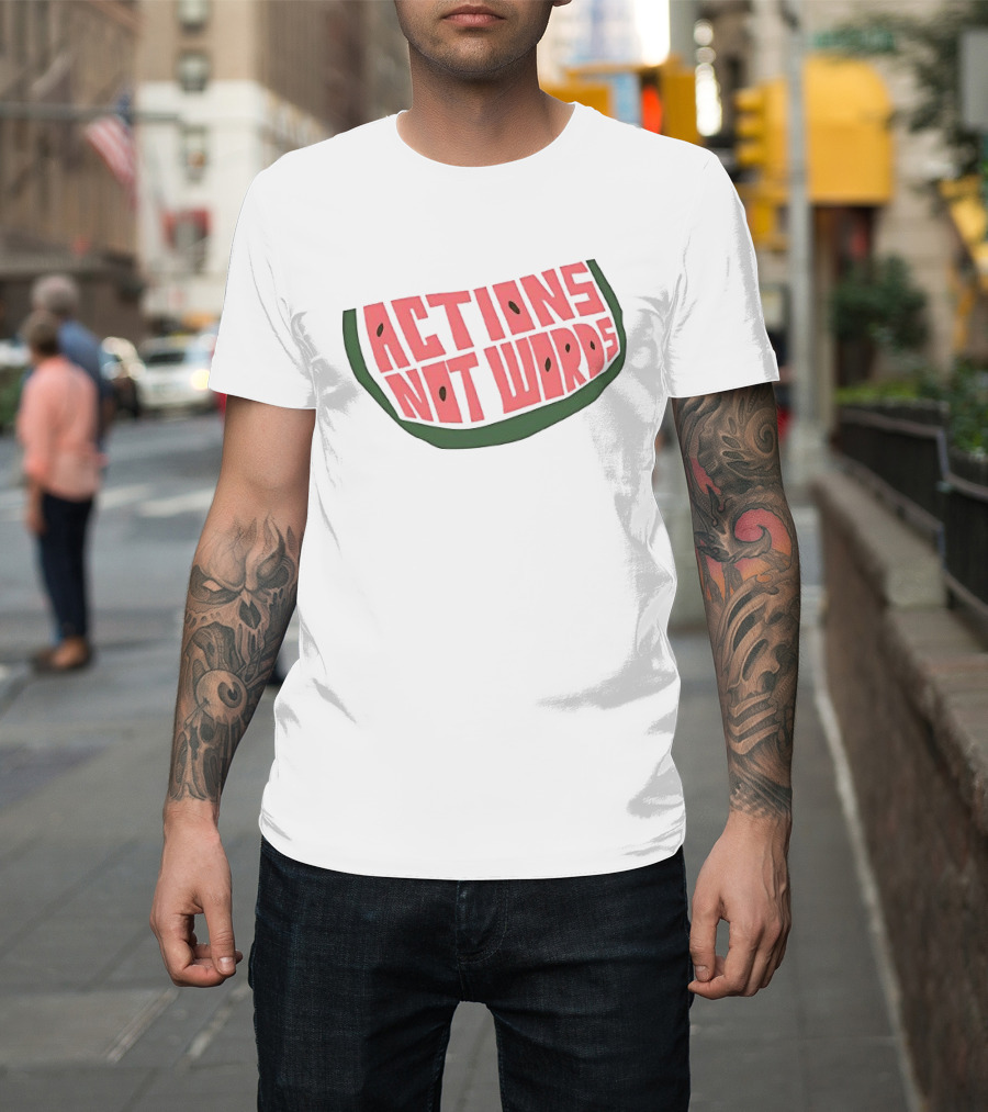 Actions Not Words Liam Cunningham T-Shirt