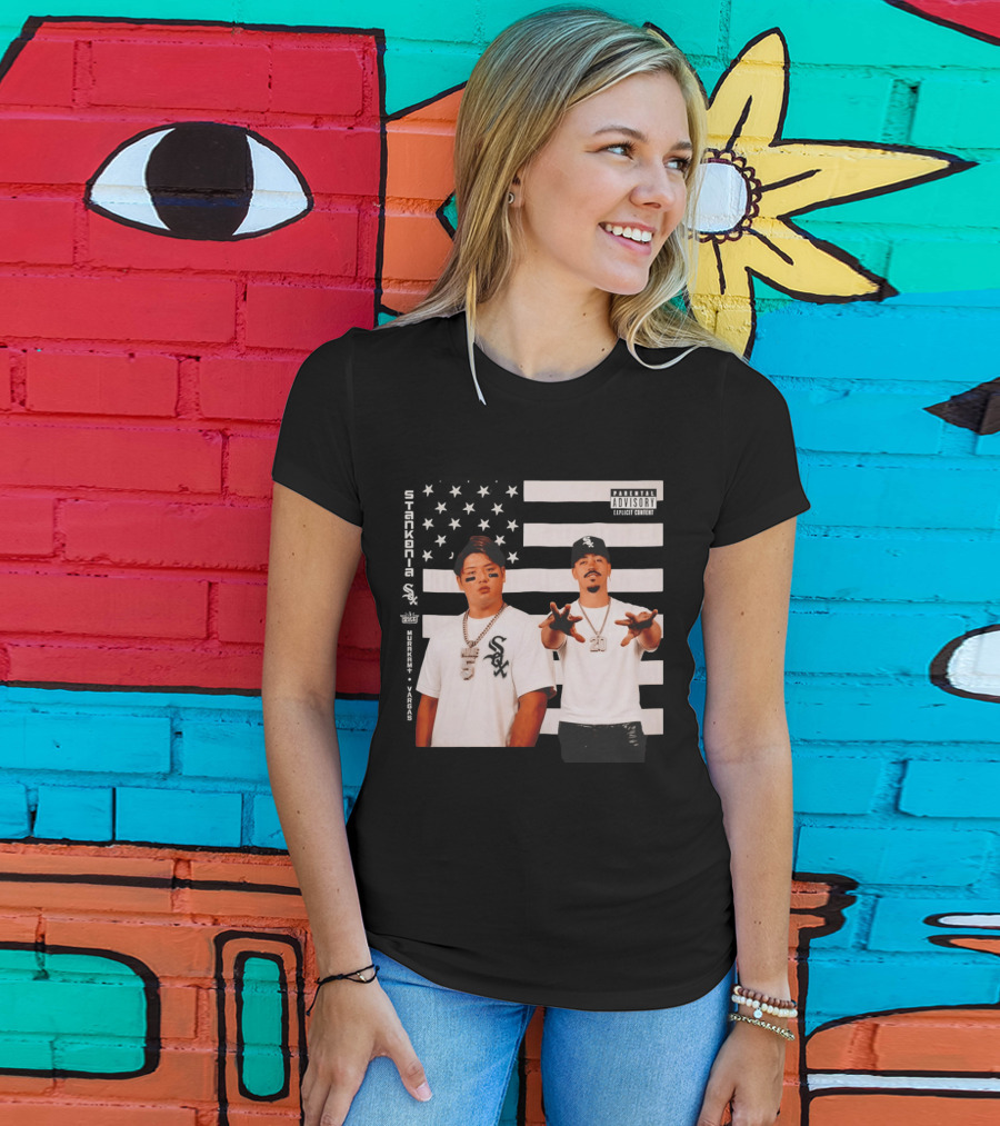 Murakami Munetaka Miguel Vargas Chicago White Sox Baseball American Flag Advisory 5 20 T-Shirt