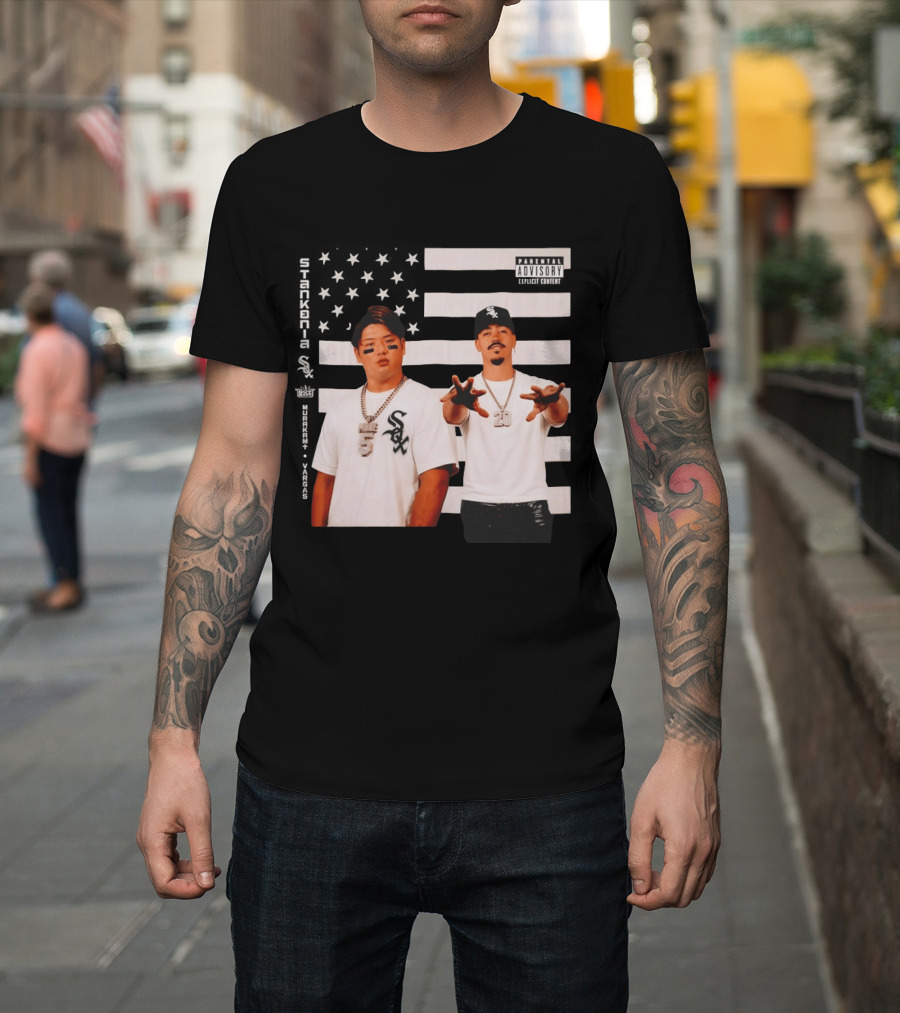 Murakami Munetaka Miguel Vargas Chicago White Sox Baseball American Flag Advisory 5 20 T-Shirt