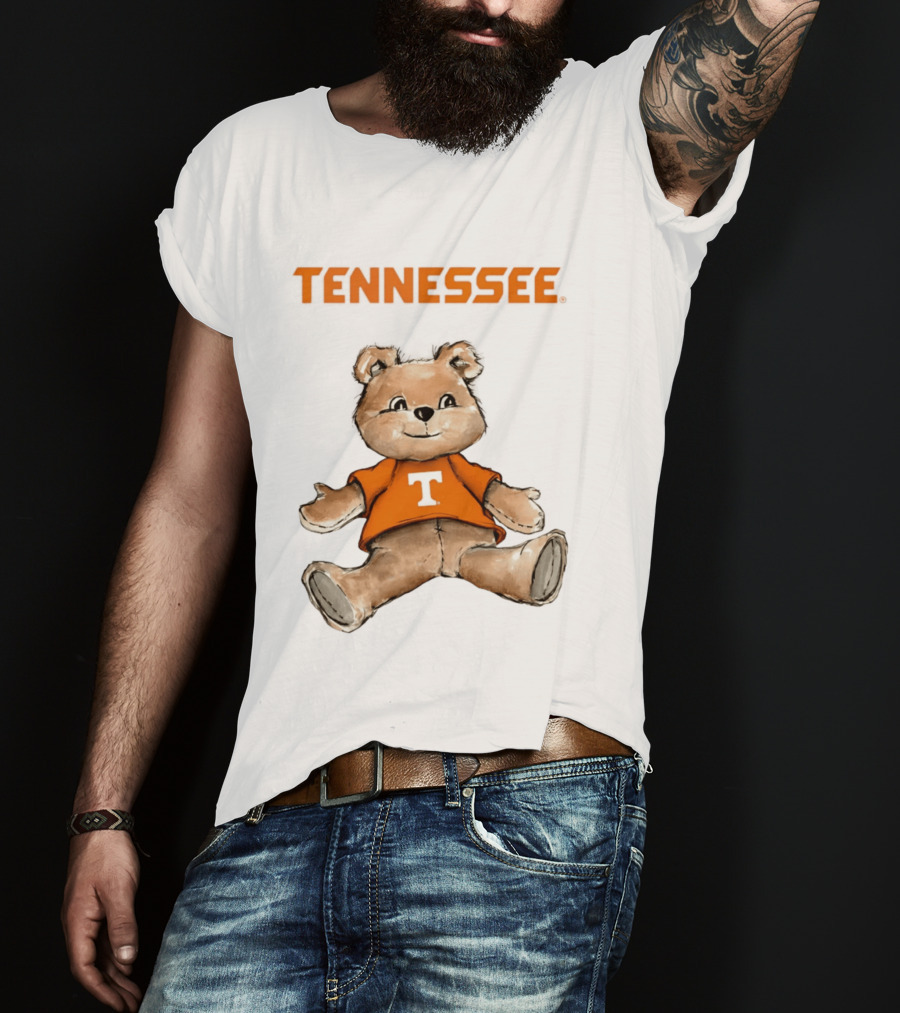 Tennessee Volunteers Teddy Bear Orange T T-Shirt