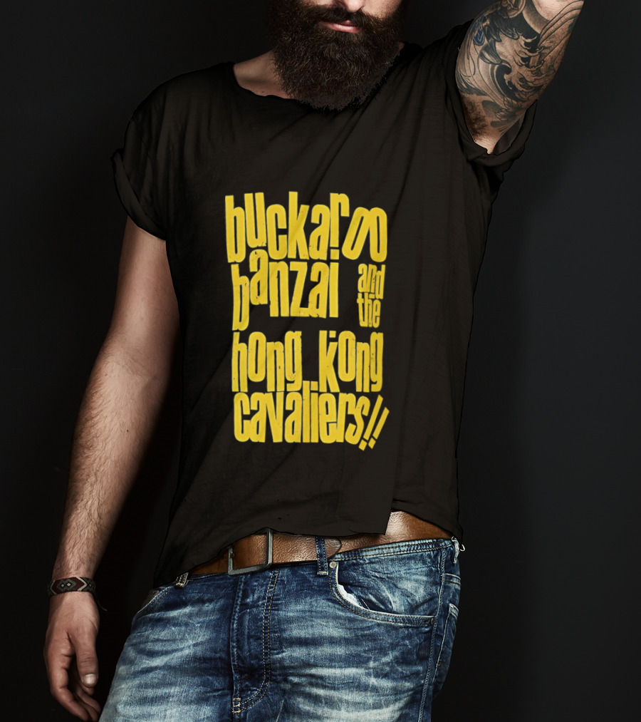 Buckaroo Banzai Hong Kong Cavaliers Yellow T-Shirt