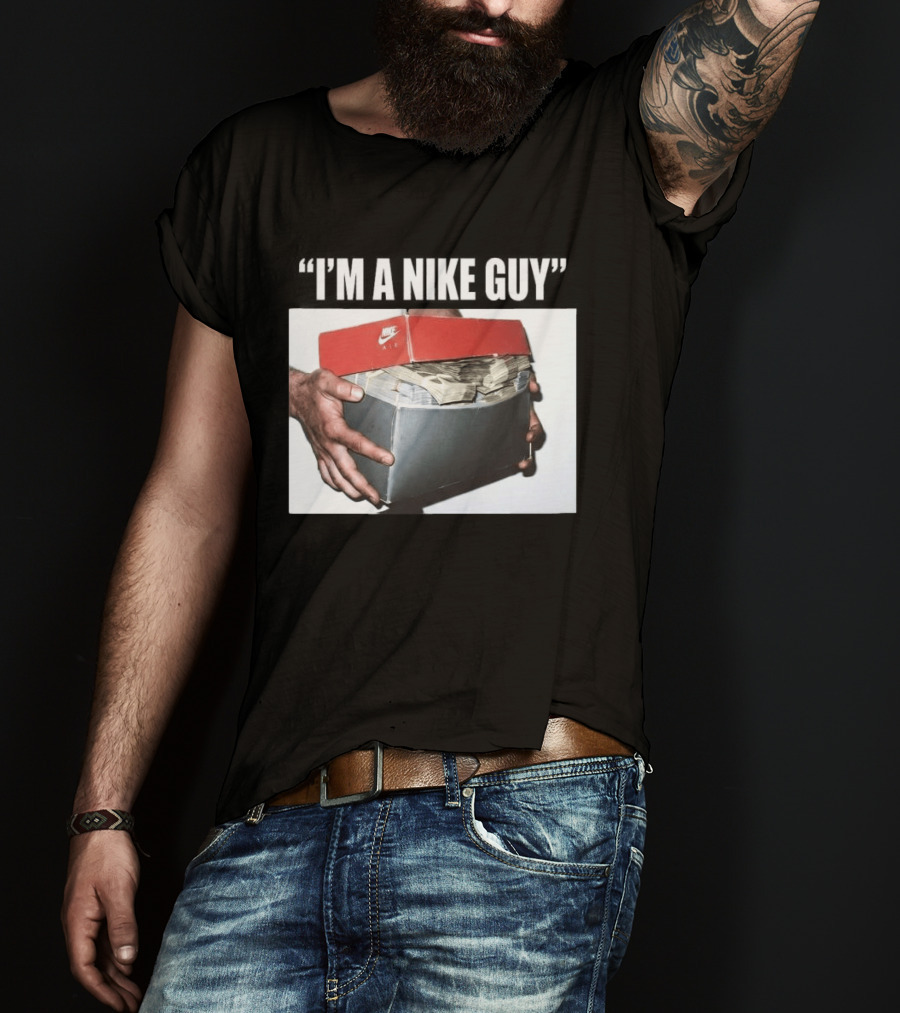 LeBron James Nike Air Cash Sneaker Box T-Shirt