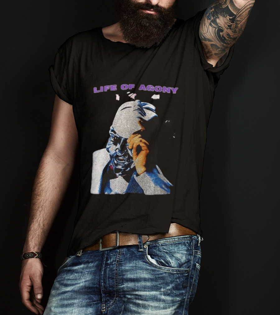 Life Of Agony Ugly Masked Face T-Shirt