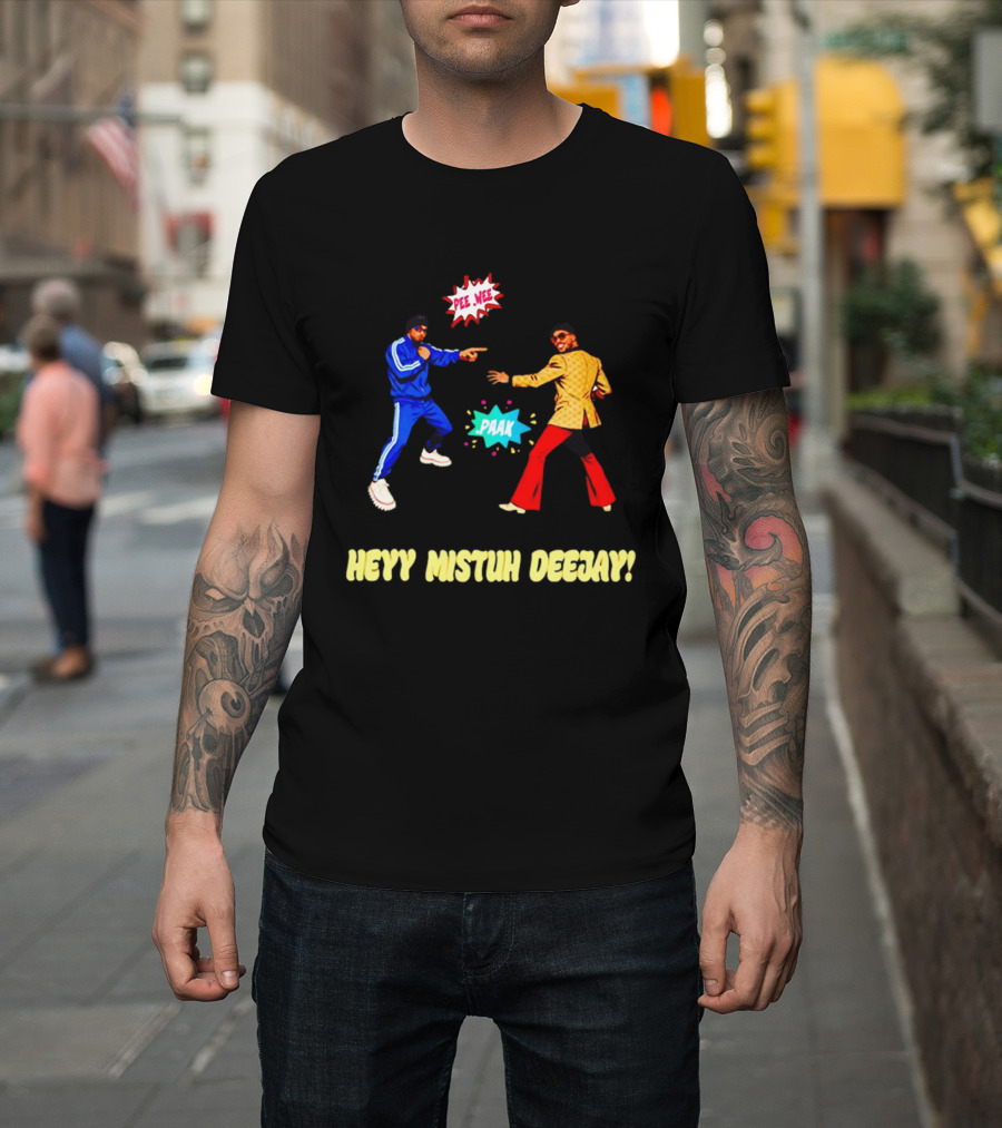 DJ Pee Wee Vs .Paak Heyy Mistuh Deejay The Romantic Tour Live 2026 T-Shirt