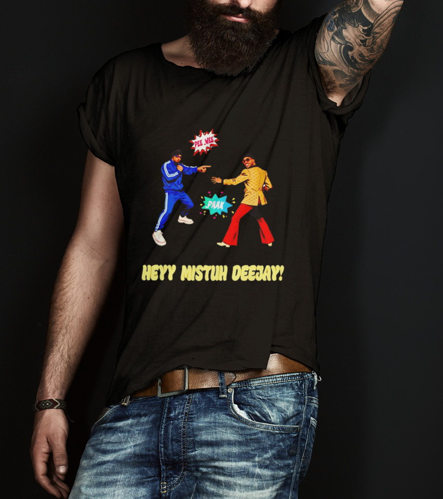 DJ Pee Wee Vs .Paak Heyy Mistuh Deejay The Romantic Tour Live 2026 T-Shirt