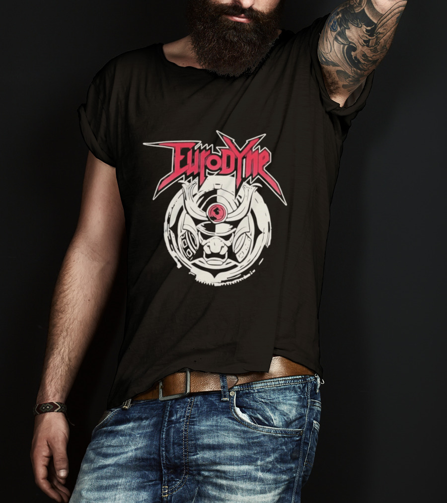 Eurodyne Samurai Cyberpunk Oni RCP77 T-Shirt