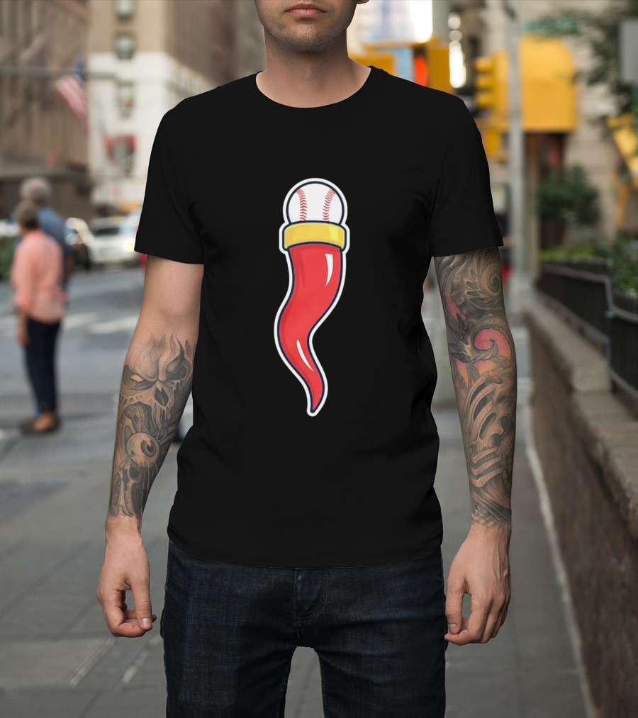 Gabrielle Raucci New York Mets Baseball Chili Pepper T-Shirt