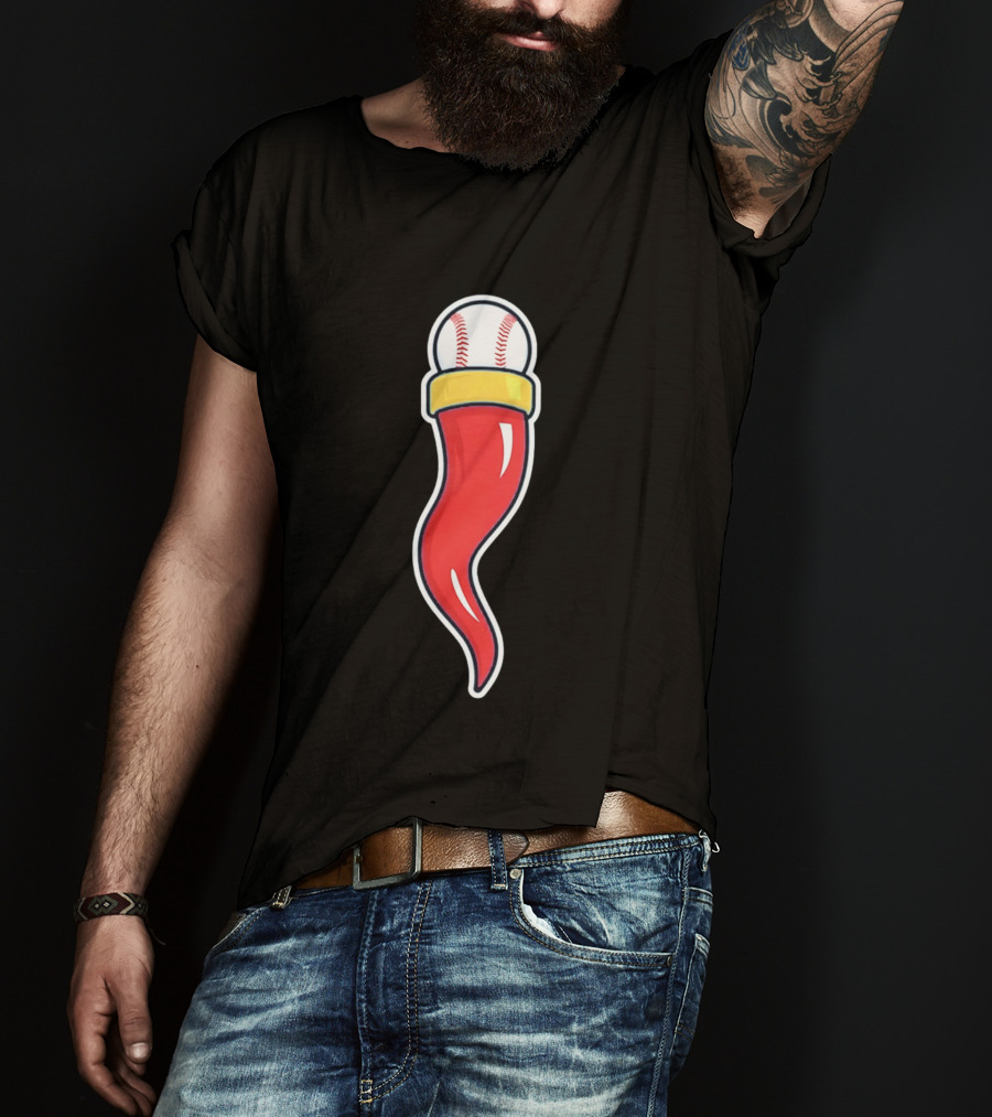 Gabrielle Raucci New York Mets Baseball Chili Pepper T-Shirt