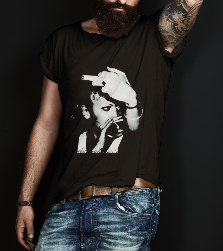 Gwen Stefani Middle Finger Classic Punk Rock Iconic Gesture T-Shirt
