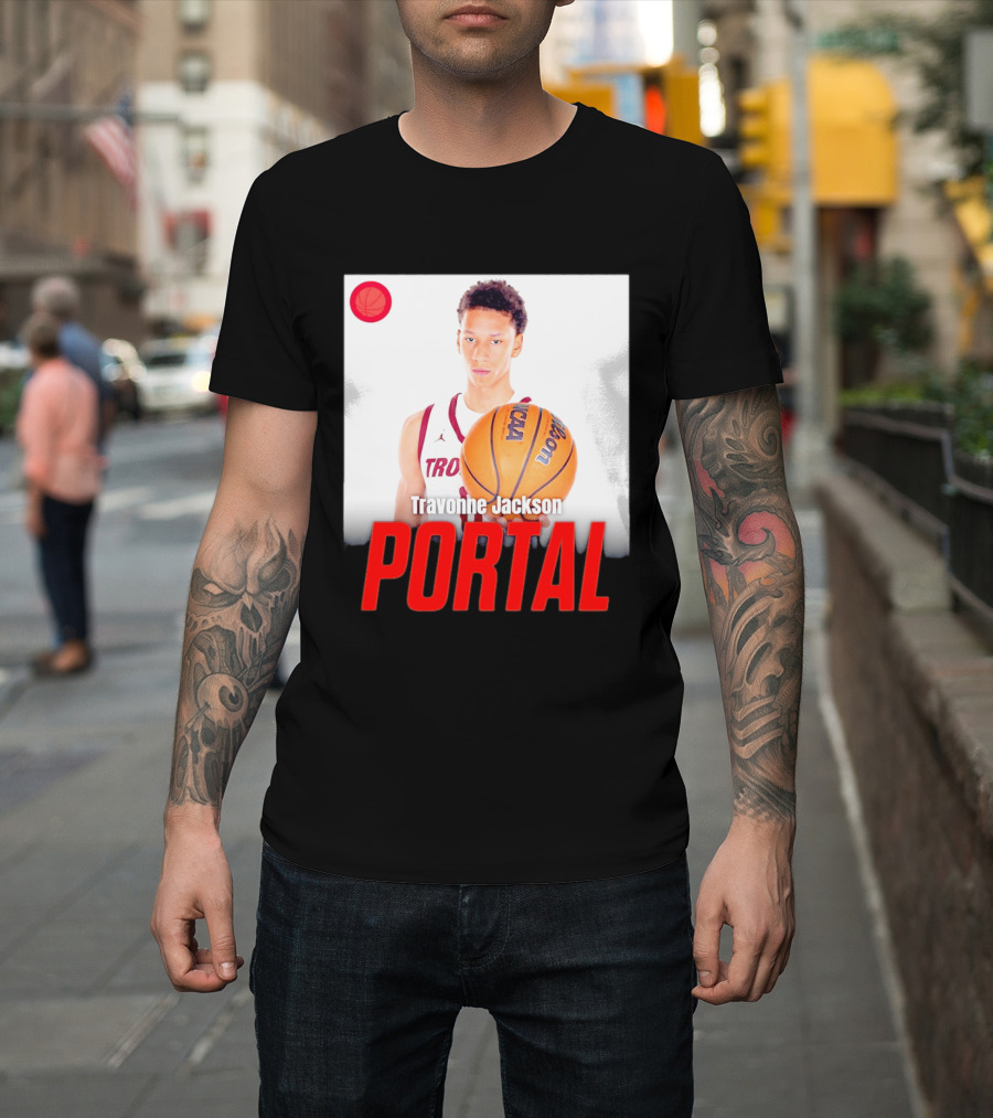 Travonne Jackson Portal NCAA Basketball T-Shirt