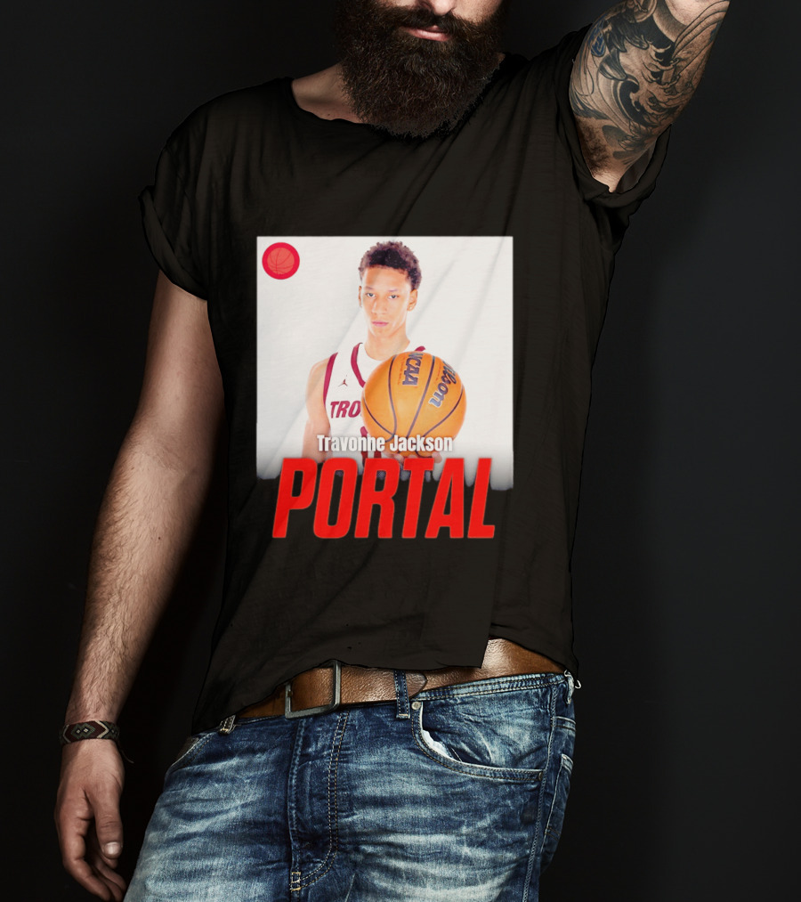 Travonne Jackson Portal NCAA Basketball T-Shirt