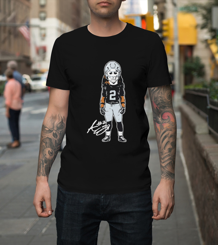 Boogeyman Ashton Jeanty Las Vegas Football Number 2 T-Shirt