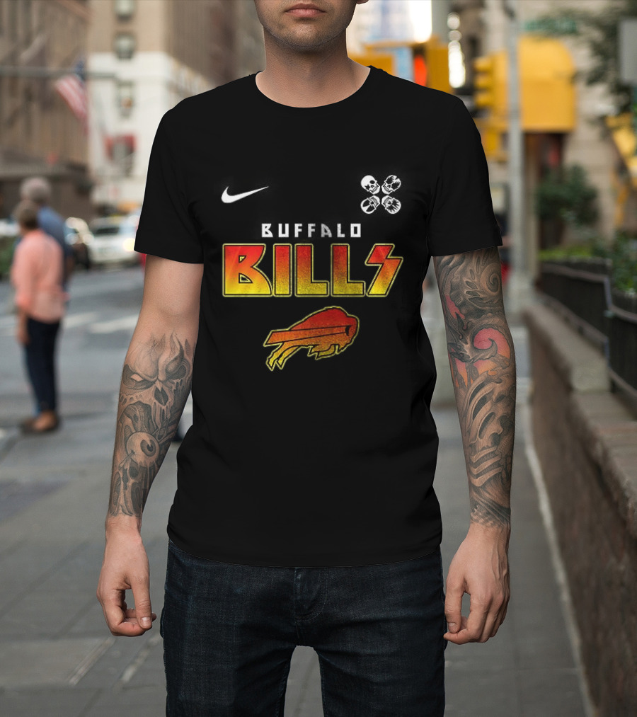 Buffalo Bills Rock And Roll All Nite Abbey Road T-Shirt