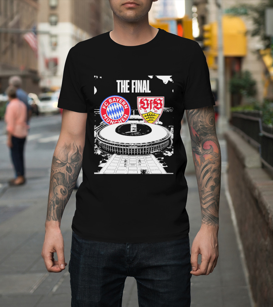 FC Bayern München Vs VfB Stuttgart The Final DFB Pokal 2026 T-Shirt