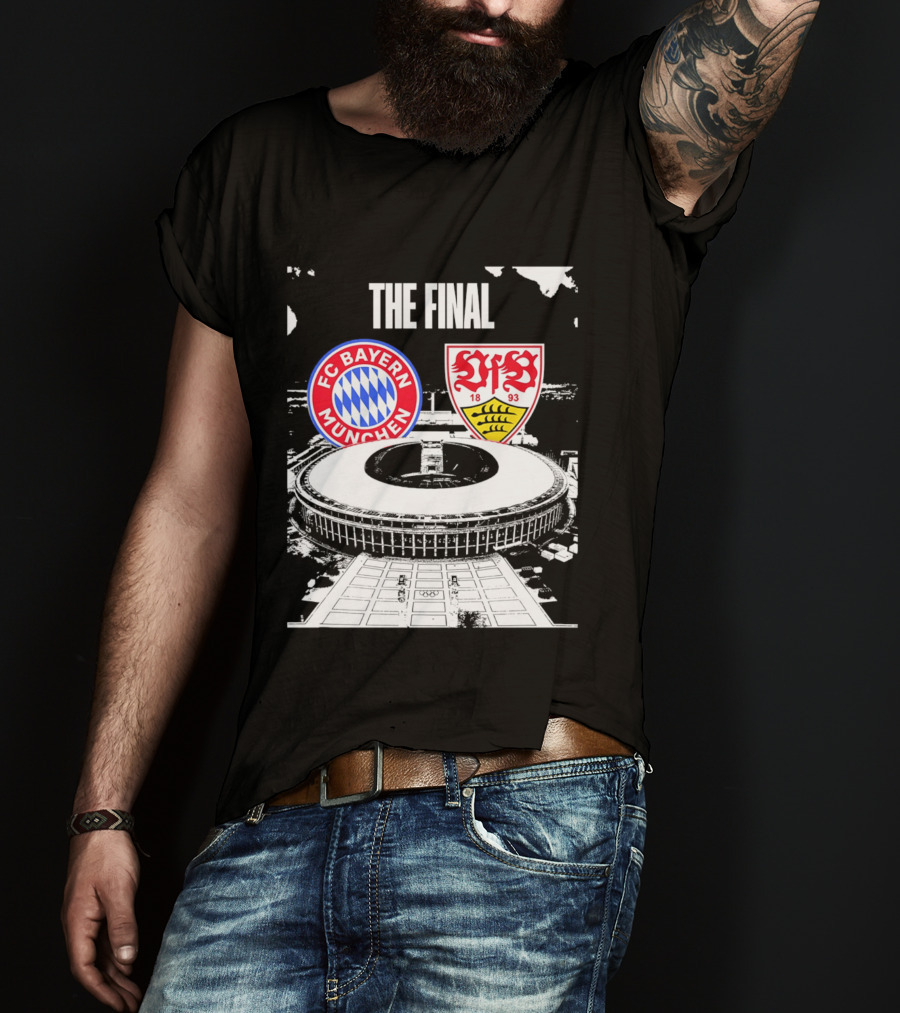 FC Bayern München Vs VfB Stuttgart The Final DFB Pokal 2026 T-Shirt