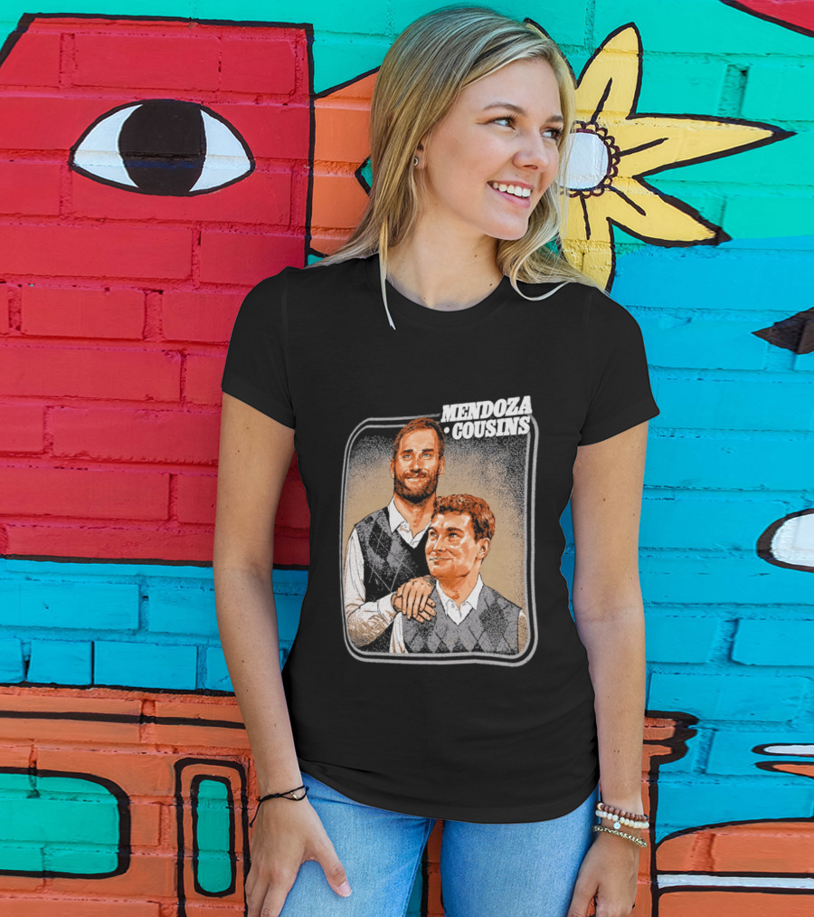 Mendoza Cousins Duo Sweater Vest Pairing T-Shirt