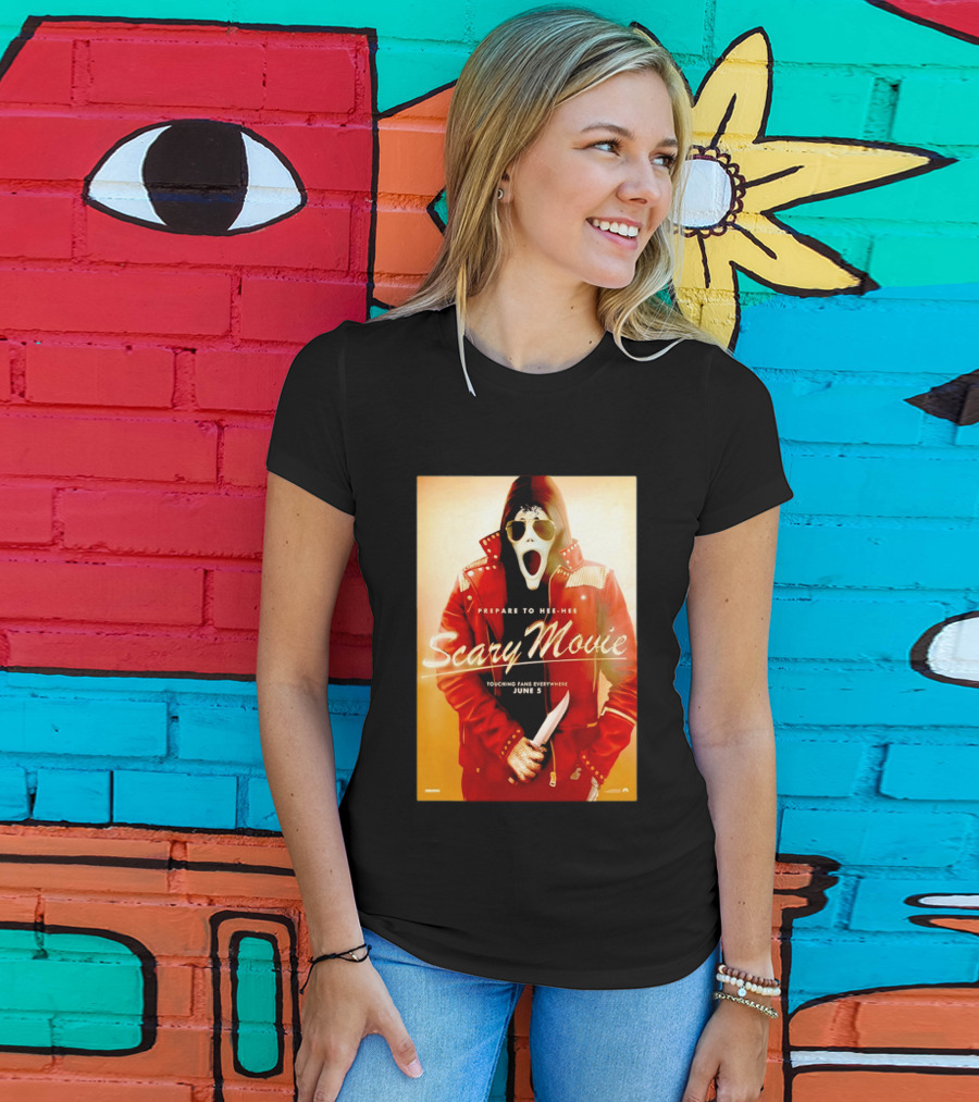 Scary Movie Prepare To Hee Hee Touching Fans Everywhere June 5 Michael T-Shirt