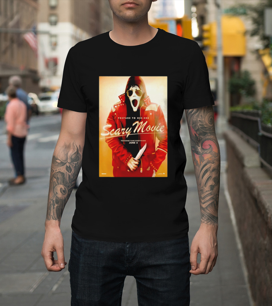 Scary Movie Prepare To Hee Hee Touching Fans Everywhere June 5 Michael T-Shirt