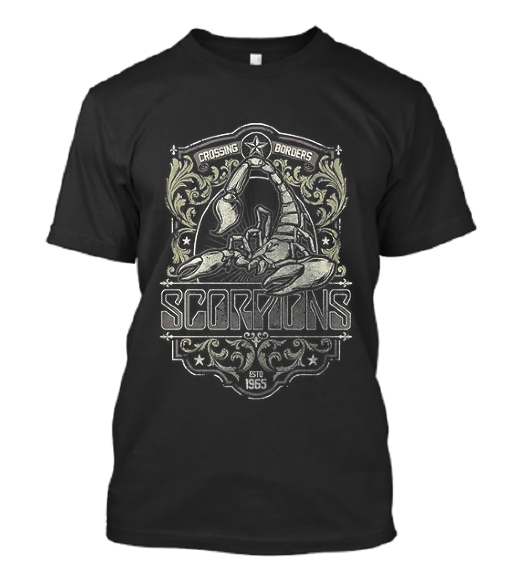 Scorpions Crossing Borders Wind Of Change Album T-Shirt