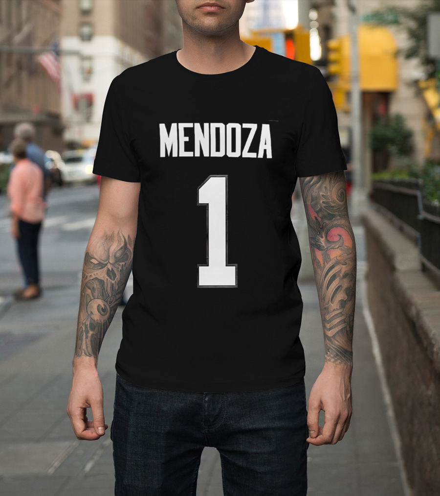 Las Vegas Raiders Fernando Mendoza Number 1 Jersey T-Shirt
