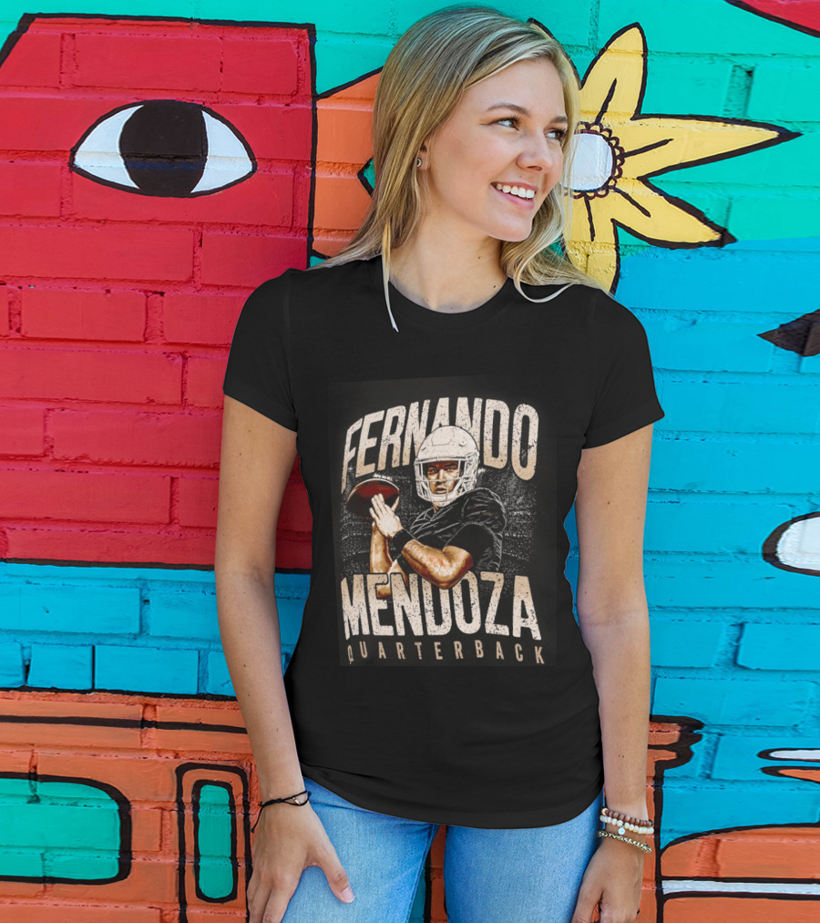 Fernando Mendoza Las Vegas Raiders Quarterback 2026 Draft T-Shirt